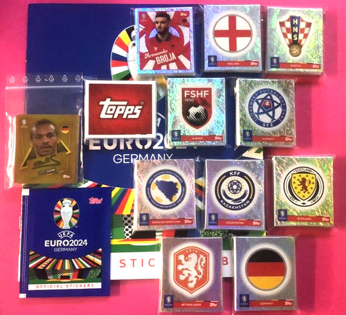 Topps euro 2024 album empty - topps, +