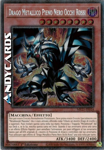 Drago metallico pieno - drago, nero