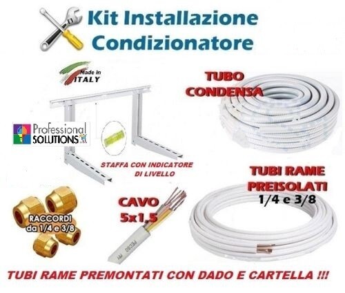 Kit montaggio condizionatore - kit,